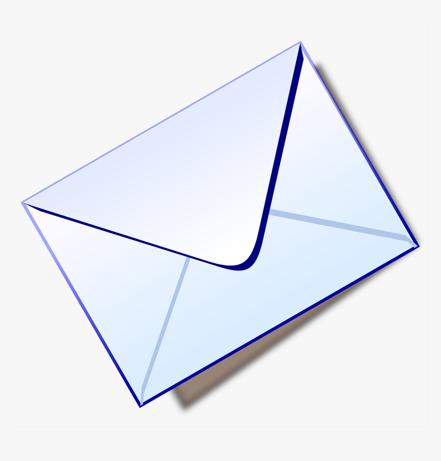 Envelope, Icon, Mail - Triangle, HD Png Download