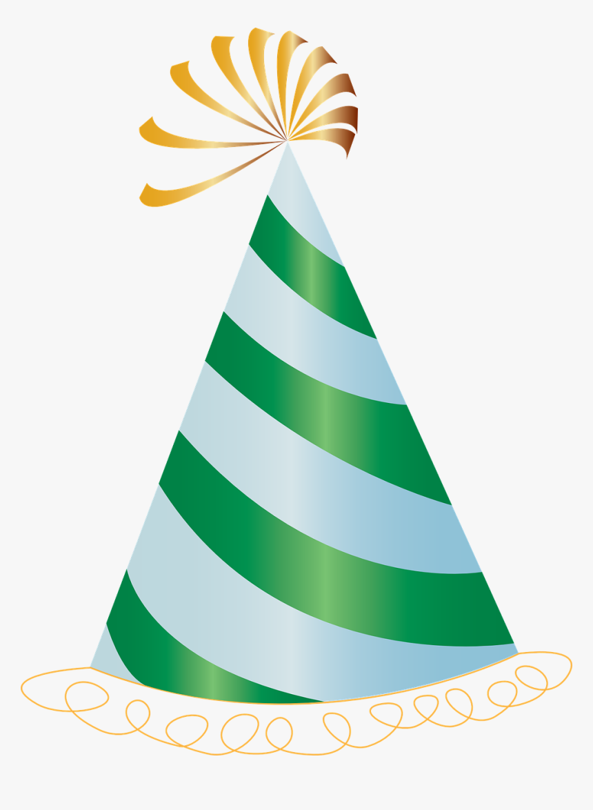 Party Hat, Celebration, Birthday, Holiday, Occasion - Transparent Background Birthday Hat, HD Png Download