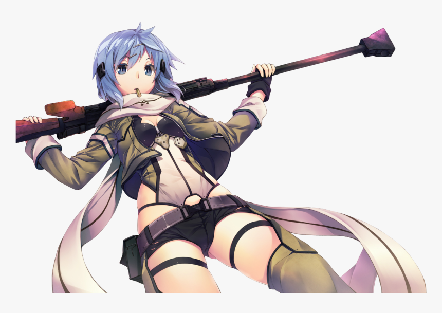 Transparent Anime Girl Sword, HD Png Download