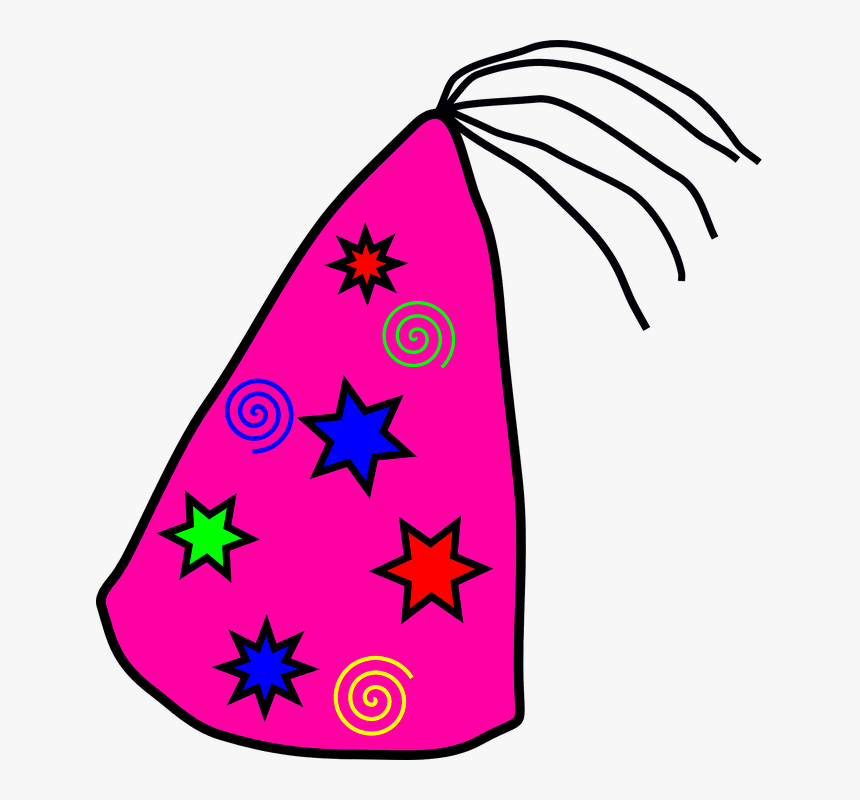 Party Hat Svg Clip Arts - Preschool New Years Eve Worksheets, HD Png Download