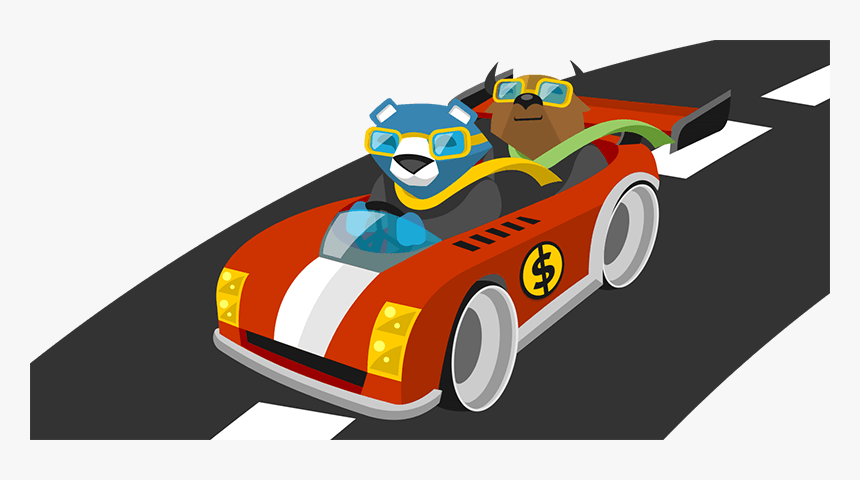 Transparent Wall Street Bull Png - Cartoon, Png Download