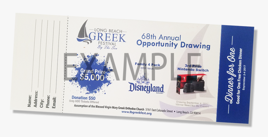 Raffle Clipart Plane Ticket - Banner, HD Png Download