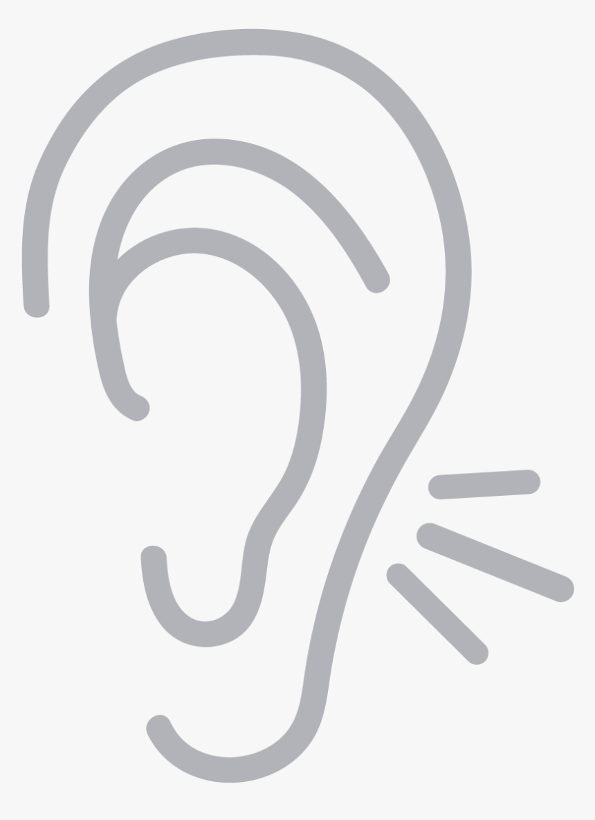 Ear Icon - Illustration, HD Png Download