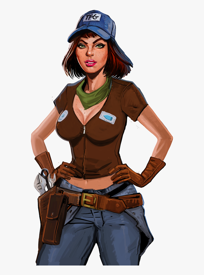 Mobile Game Character Design, HD Png Download
