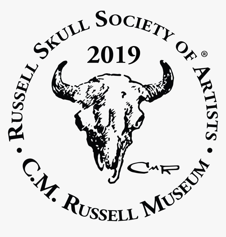 Transparent Bull Artistic - Charlie Russell Skull, HD Png Download