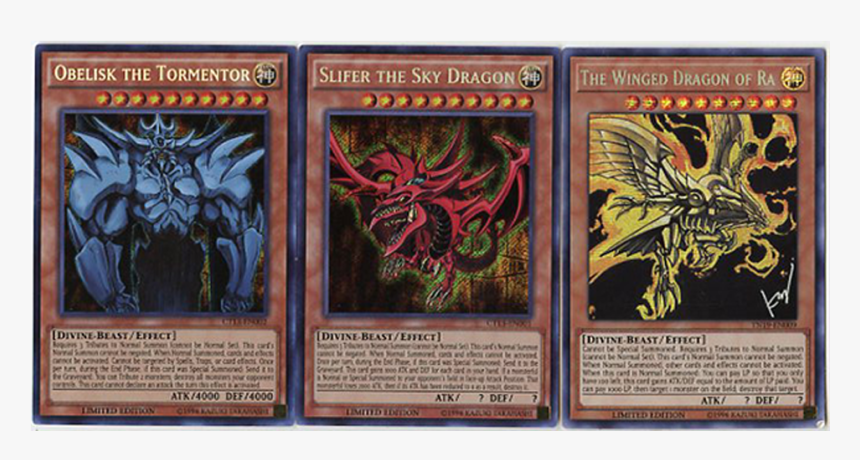 Yugioh God Cards Anime, HD Png Download