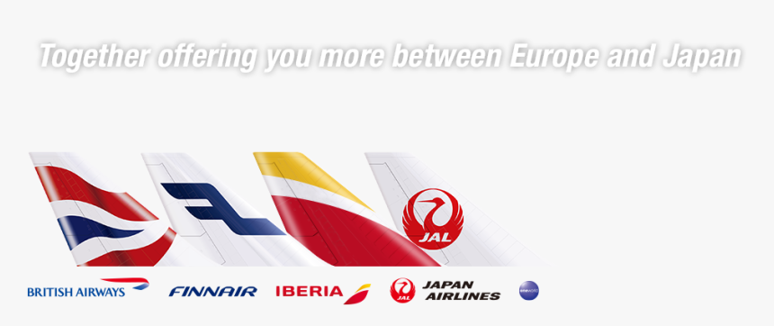 Together Offering You More Between Europe And Japan - Japan Airlines, HD Png Download