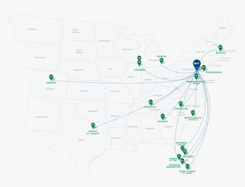 Jfk Airport Map Usa, HD Png Download