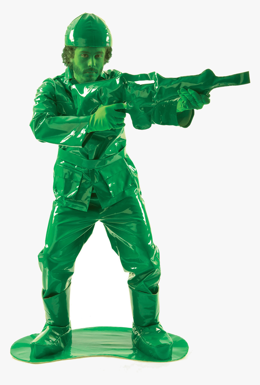 Army Man Png - Green Army Man Costume, Transparent Png