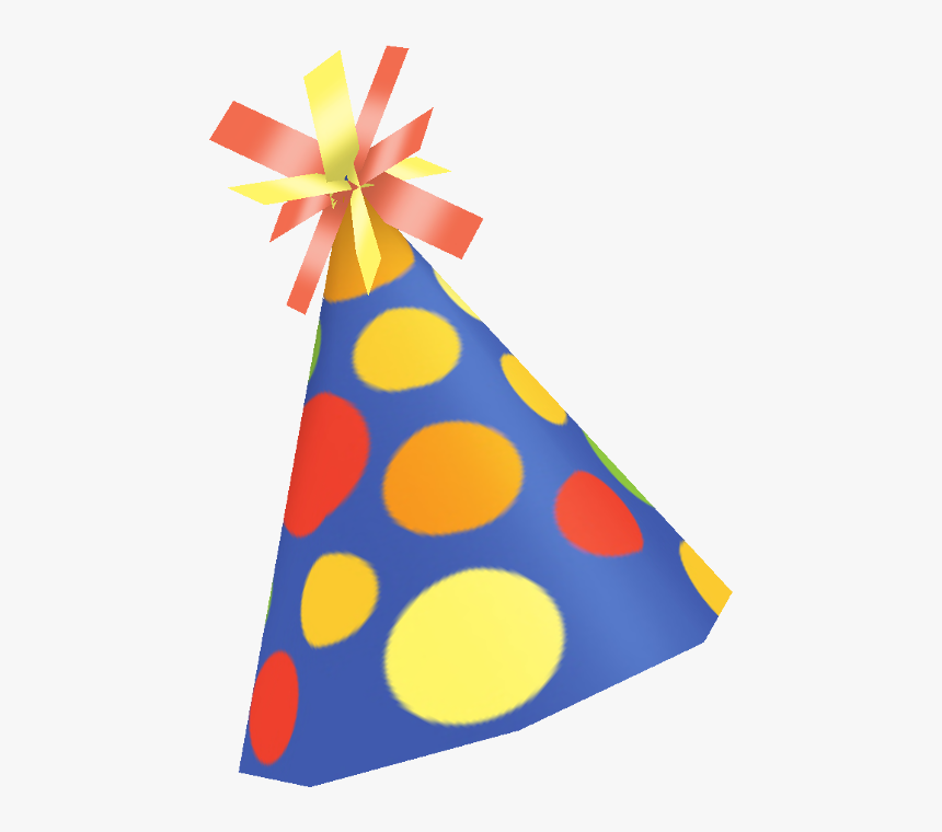 Transparent Party Hat Png - Polka Dot Party Hat Clipart, Png Download