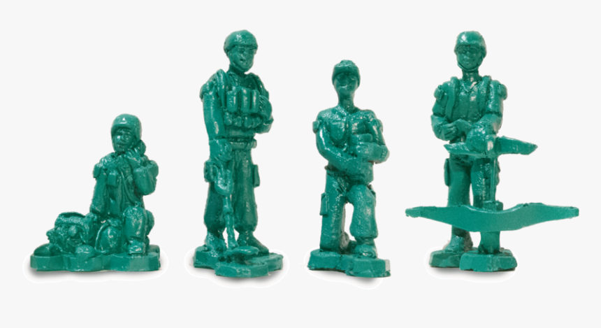 Transparent Army Men Clipart - Figurine, HD Png Download
