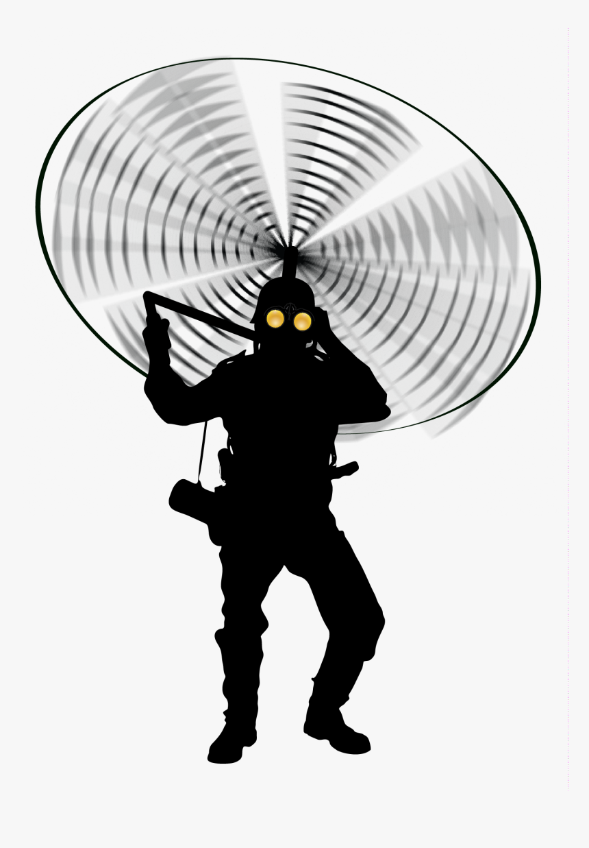 Helicopter-guy - People Vector, HD Png Download