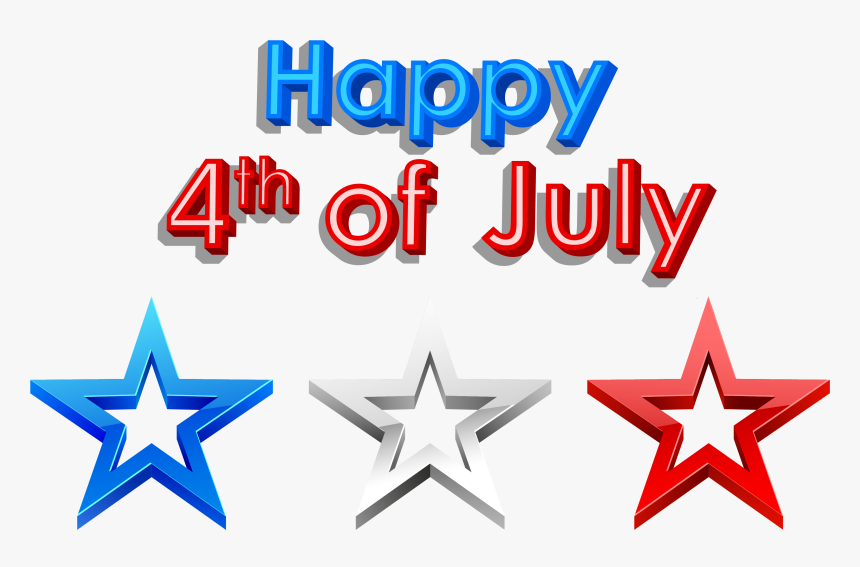 4th Of July Fireworks Clipart Png - Happy 4th Of July Png, Transparent Png