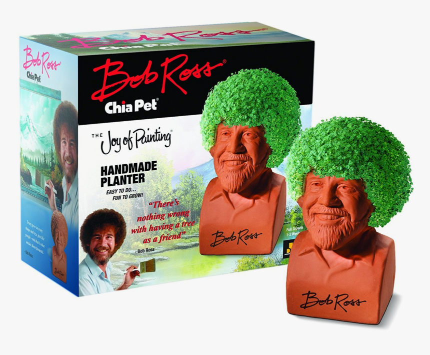 Bob Ross Chia Pet, HD Png Download