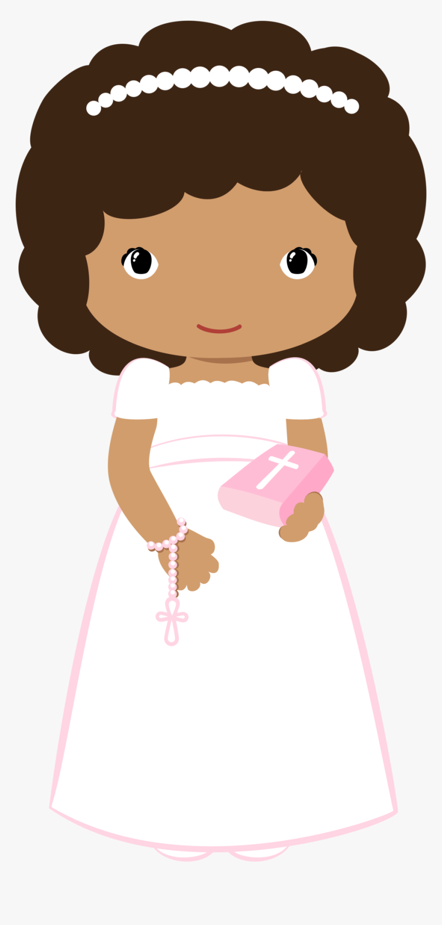 Clipart Communion Girl Png, Transparent Png
