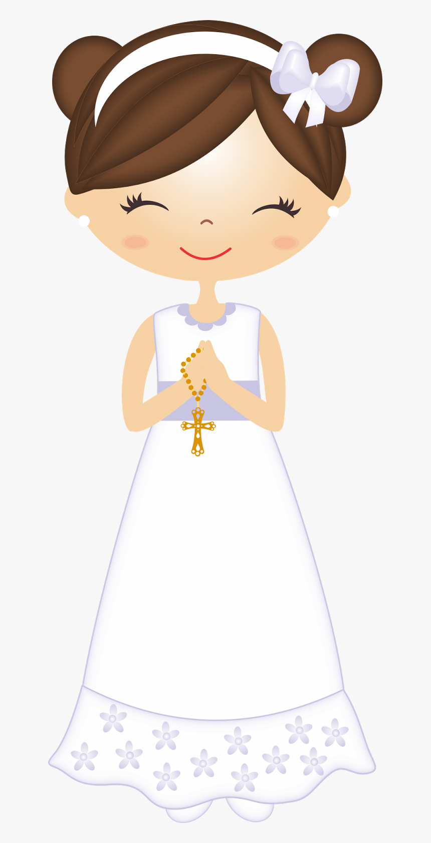 Transparent First Communion Boy Png - First Communion Girl Clipart, Png Download