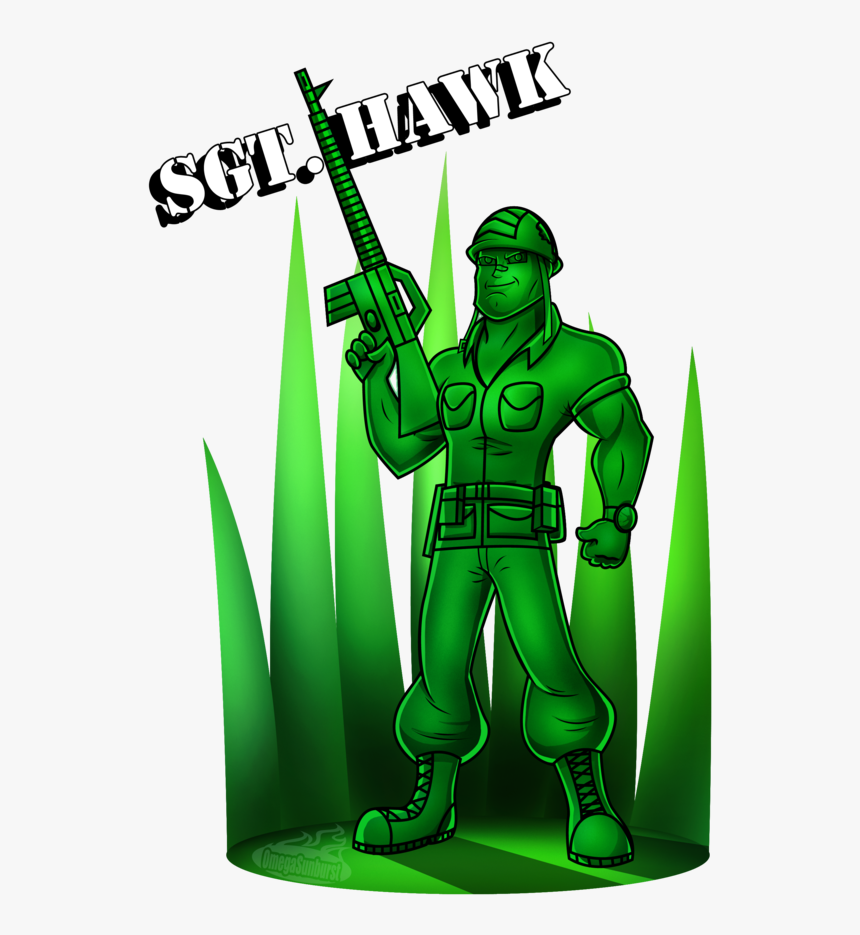 View Media - Army Men Sgt Hawk, HD Png Download