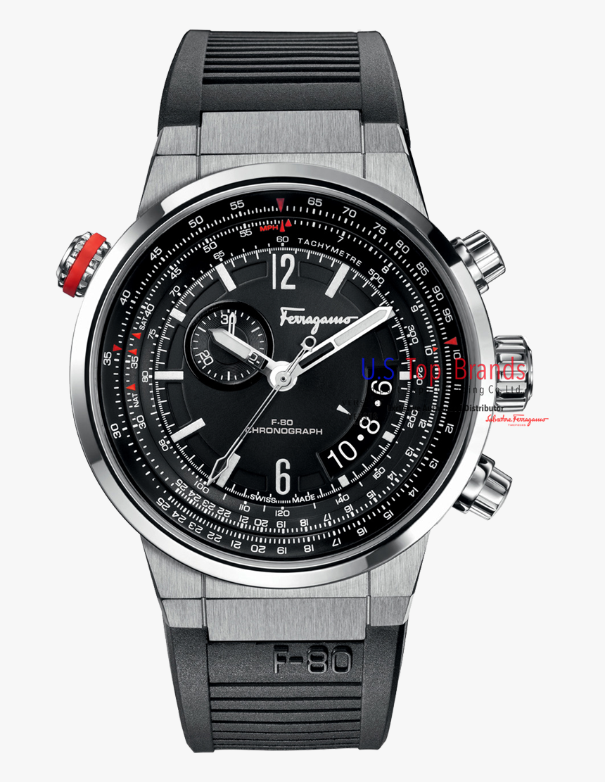 Salvatore Ferragamo F 80 Chronograph, HD Png Download