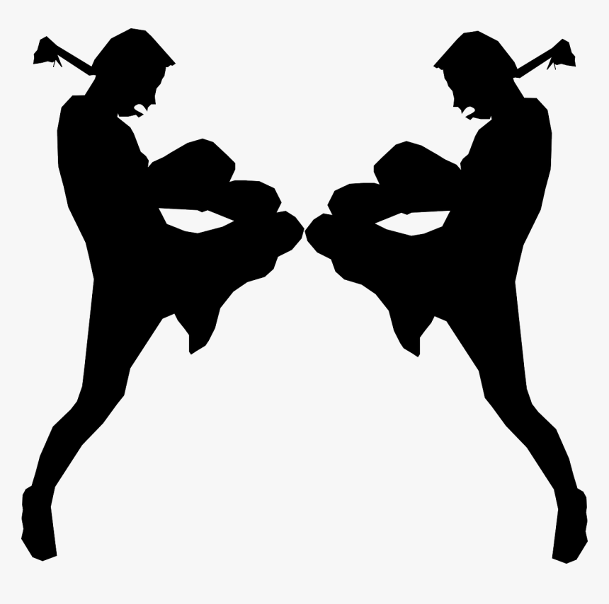 Muay Thai, Martial Arts, Thai Boxing, Thailand - Muay Thai Vector Png, Transparent Png