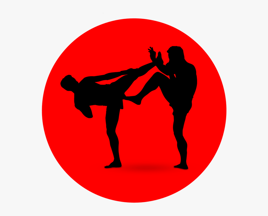 Boxing, Icon, Silhouette, Sport, Fighter, Fight - Martial Arts Muay Thai Silhouette, HD Png Download