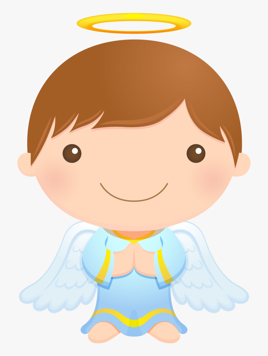 Cherub Angel First Communion Clip Art - Baby Boy Angel Png, Transparent Png