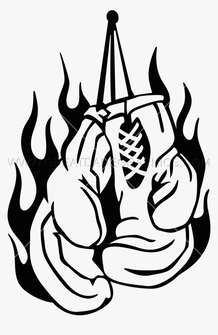 Boxing Gloves Art - Cool Boxing Glove Drawings, HD Png Download
