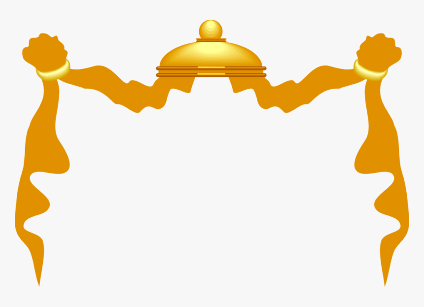 Border - Gold Frame Png Cartoon, Transparent Png