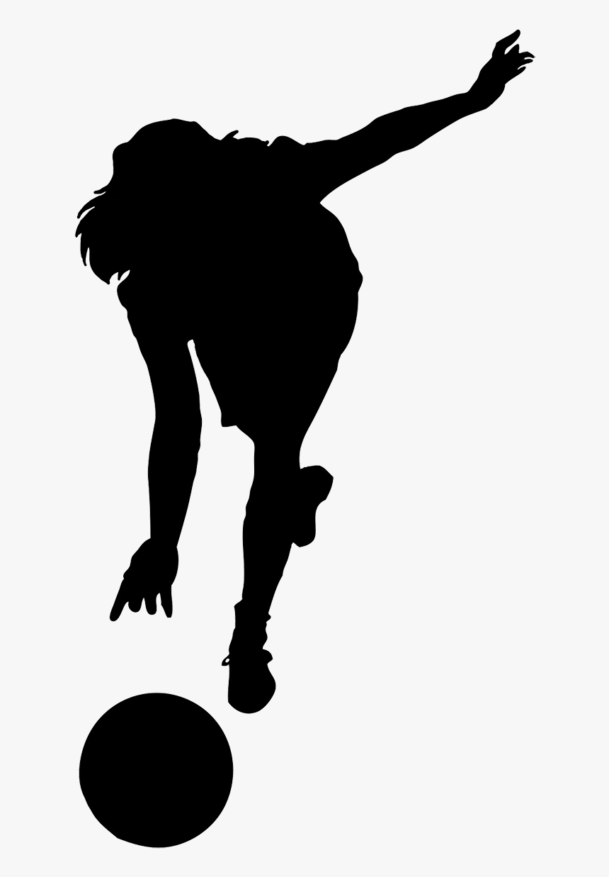 Silhouette Bowling Clipart, HD Png Download