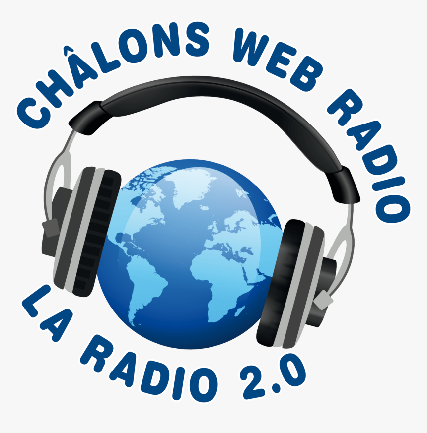Chalons Web Radio Logo Clip Arts - Logos Para Radio Png, Transparent Png
