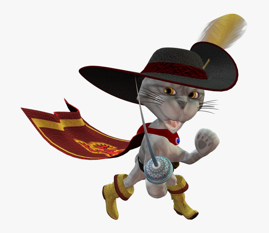 Puss N Boots - Cartoon, HD Png Download