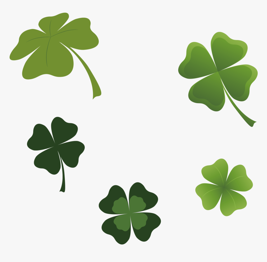 Clip Library Four Leaf Clover Luck Transprent Png Free - Estrela Da Sorte Png, Transparent Png