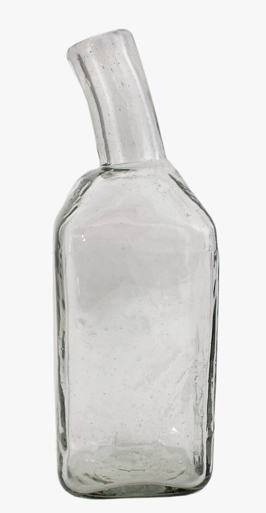Crooked Neck Bottle 
 Class Lazyload Lazyload Fade - Glass Bottle, HD Png Download