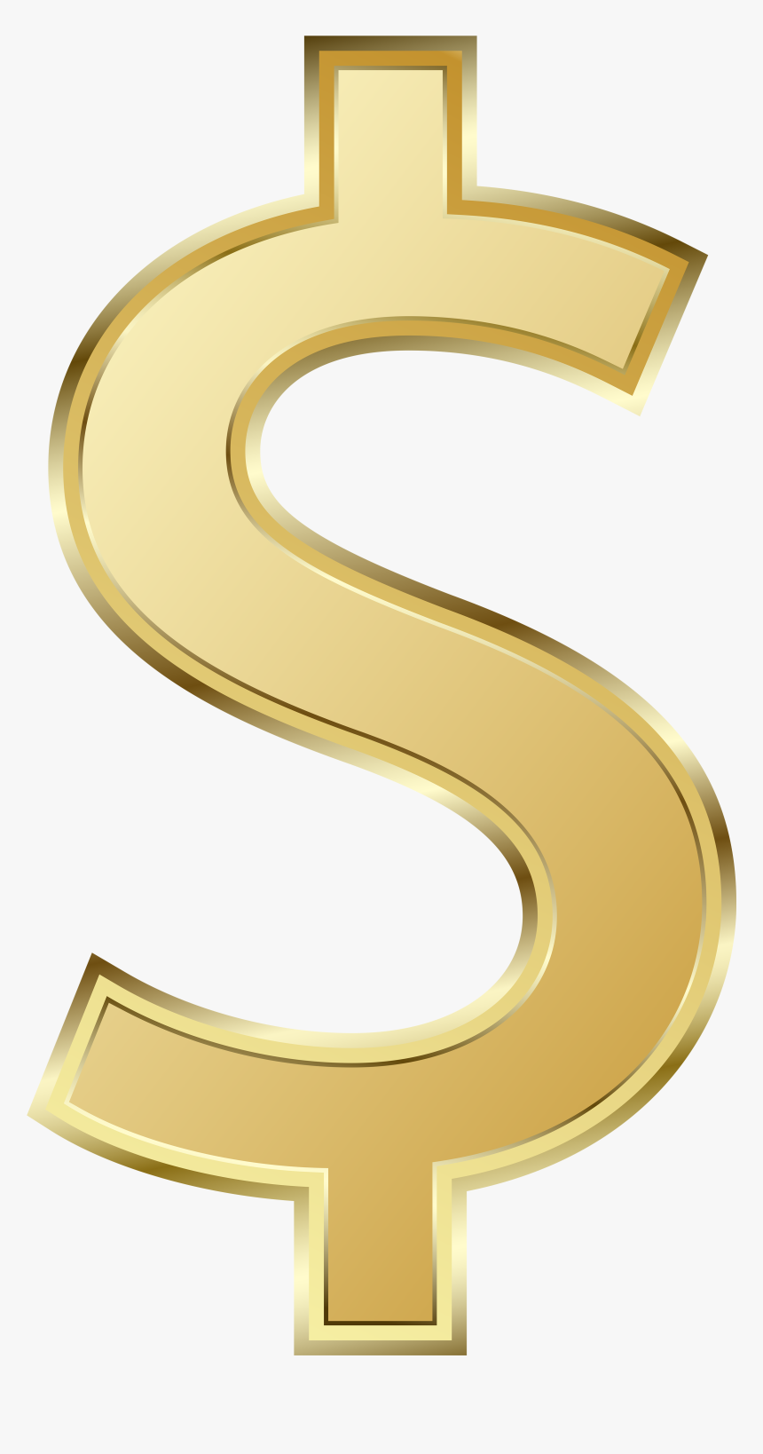 United States Dollar Dollar Sign Icon, HD Png Download