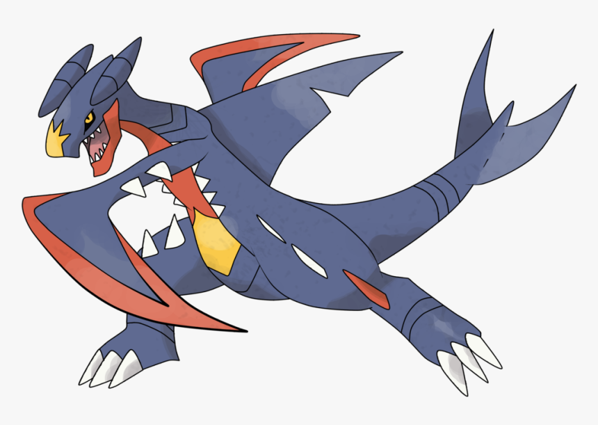 Mega Pokemon Garchomp , Png Download, Transparent Png