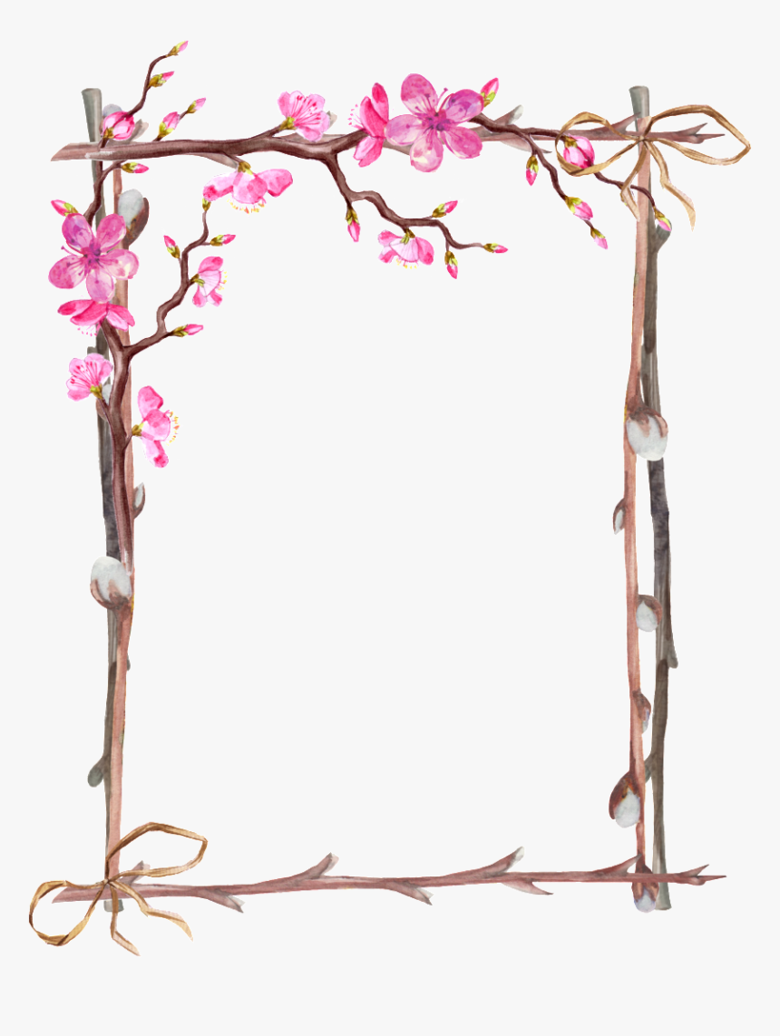 Png De Borda De Flores, Transparente, Png Download
