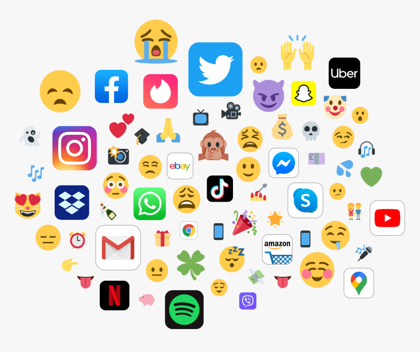 Worried Emoji Png, Transparent Png