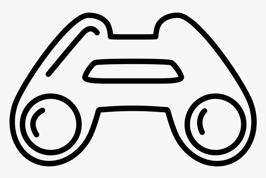 Vector Binoculars Outline, HD Png Download