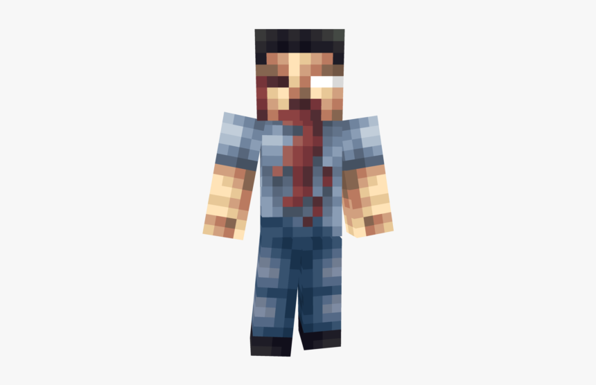 Minecraft Herobrine Png, Transparent Png