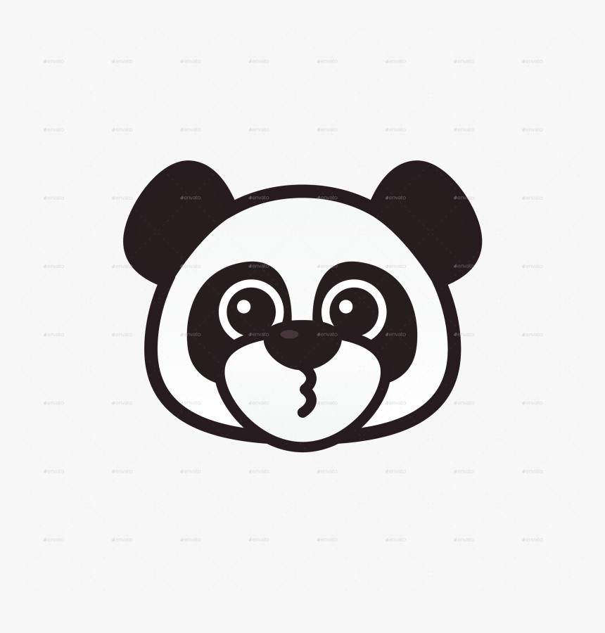 Panda Emoji , Png Download, Transparent Png