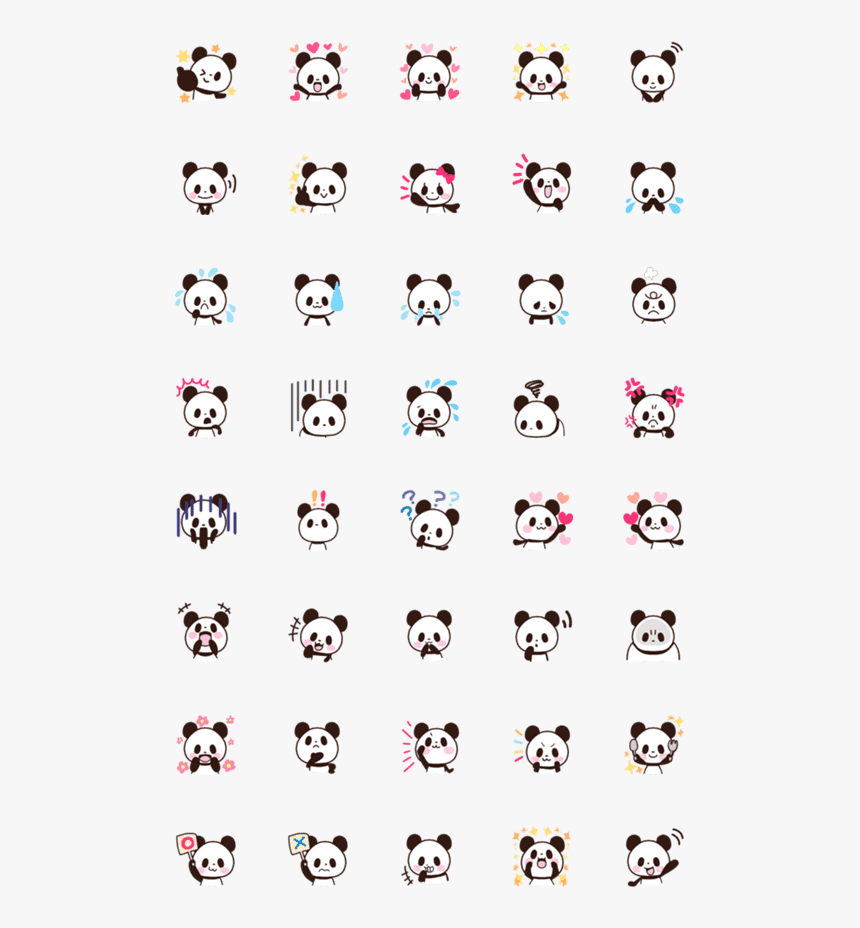 Panda Emoji Png, Transparent Png , Transparent Png Image PNGitem