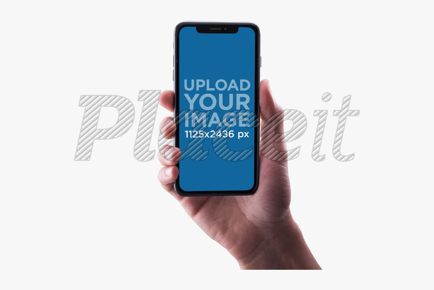 Hand Holding Iphone Png, Transparent Png