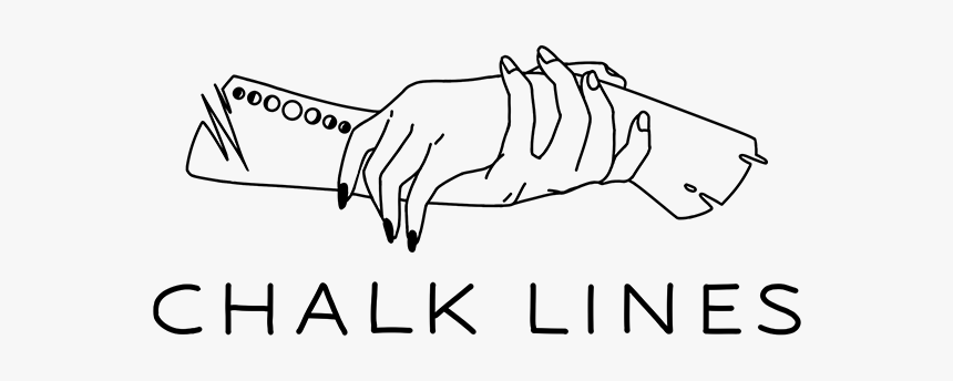 Chalk Lines - Hand, HD Png Download