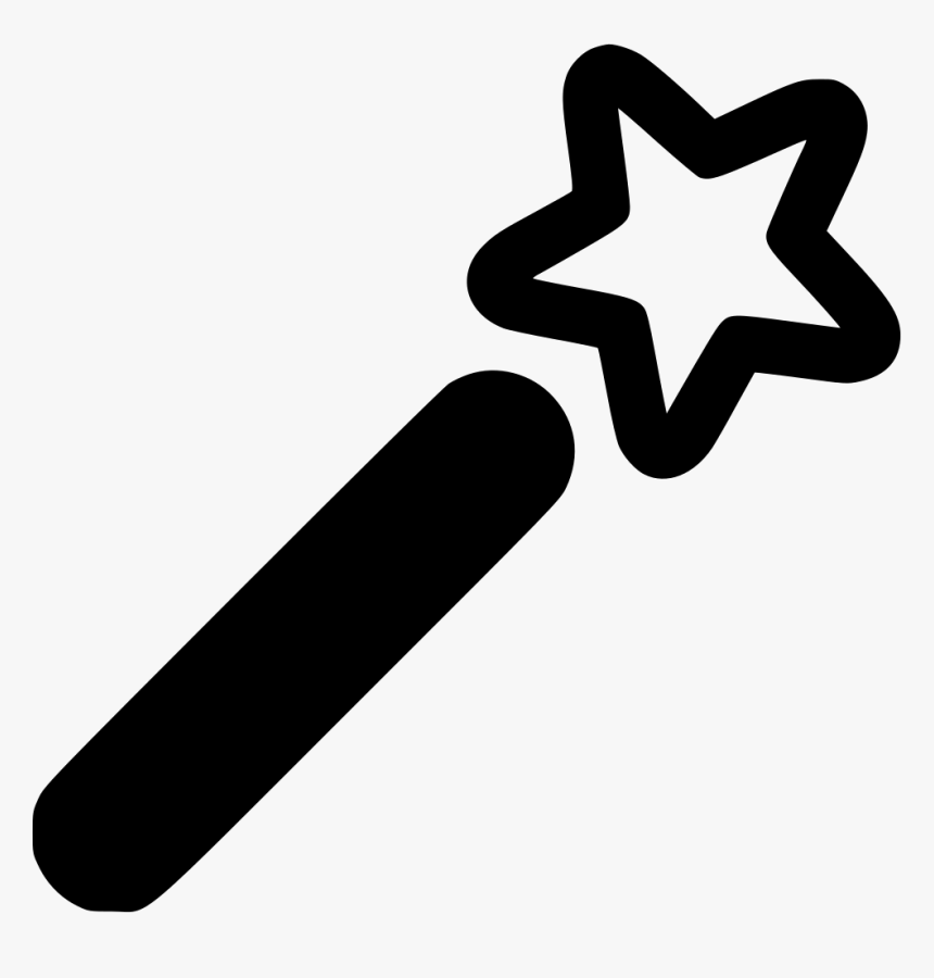Magic Wand Star Wizard, HD Png Download