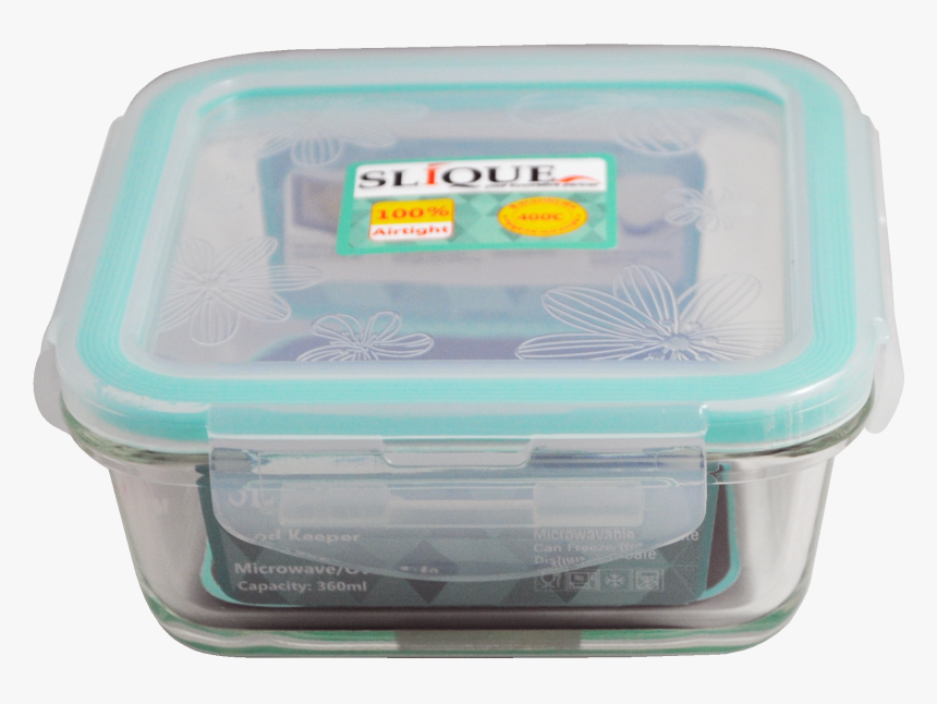 Transparent Glass Square Png - Prepackaged Meal, Png Download