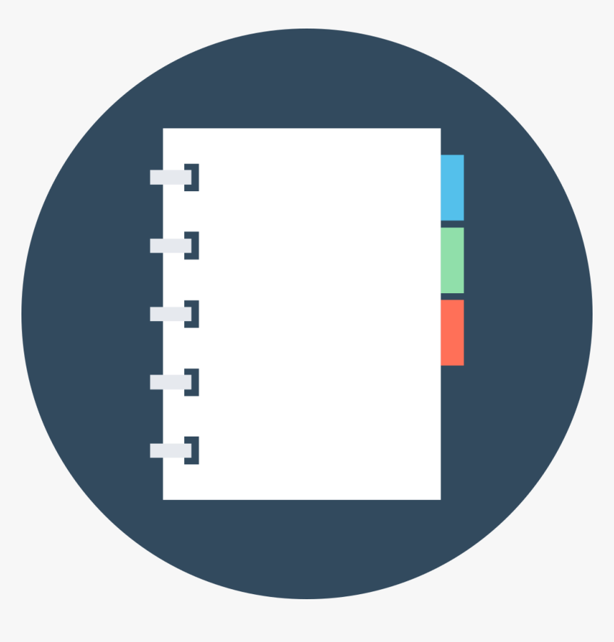 Book With Seperator - New Employee Checklist Icon, HD Png Download