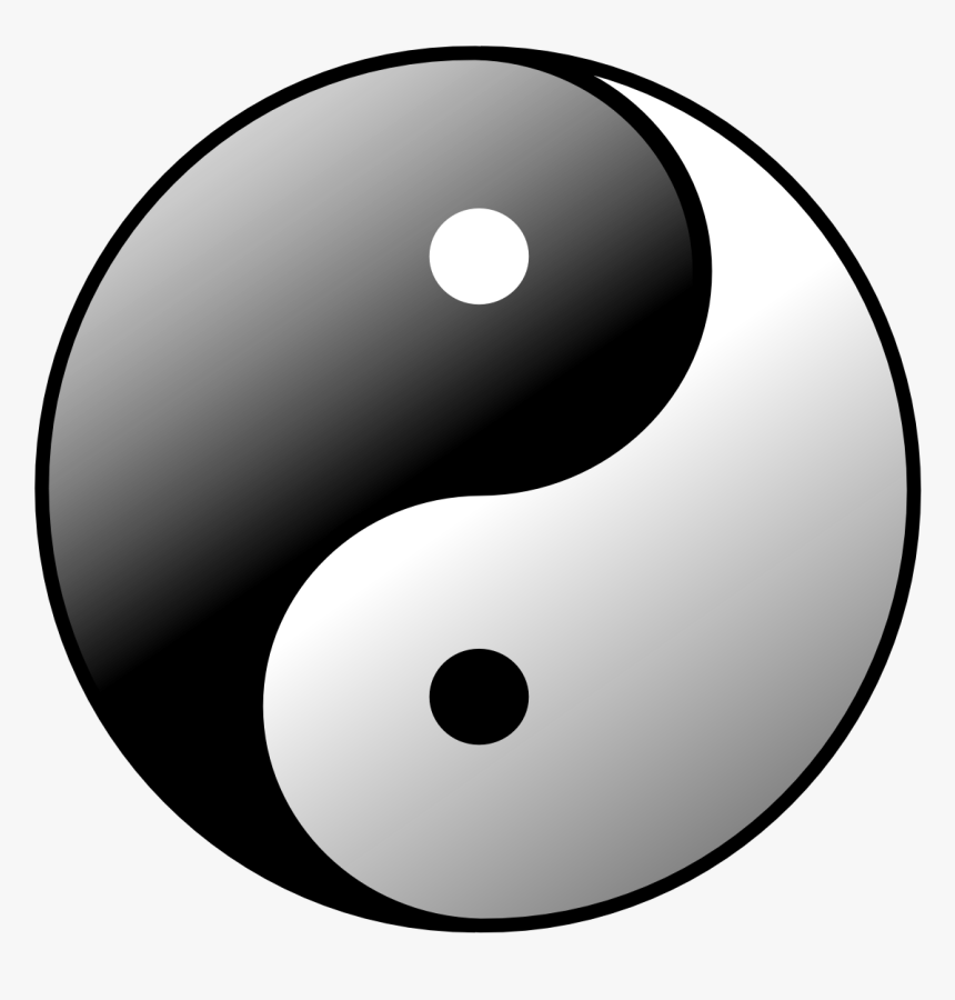 Yin Yang, Sign, Symbol, Mythology, Magic, Chinese - Yin Yang Logo Png, Transparent Png