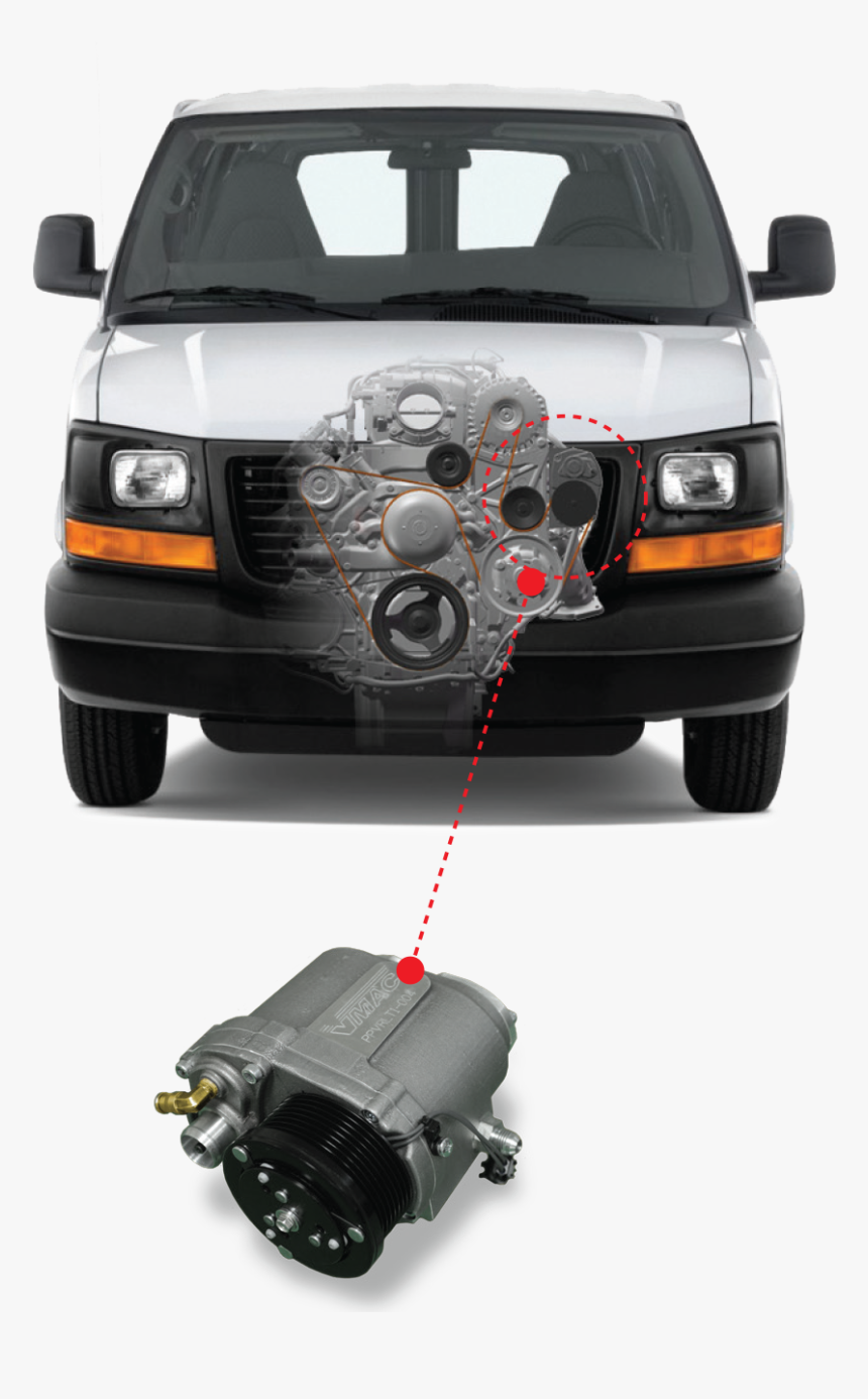 Underhoodlite Gmc Savana - Off-road Vehicle, HD Png Download