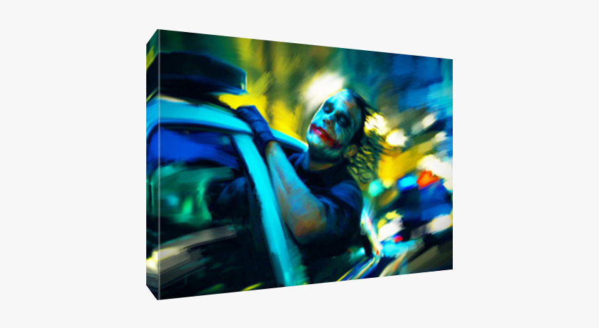 Joker In Police Car Art, HD Png Download