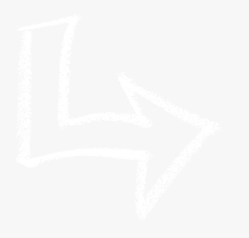Transparent Chalkboard Frame Clipart - Chalk Drawn Arrow Png, Png Download