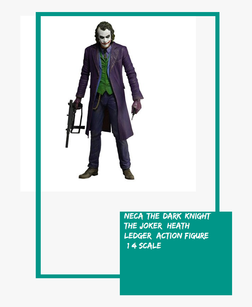 Dark Knight Joker Action Figure, HD Png Download